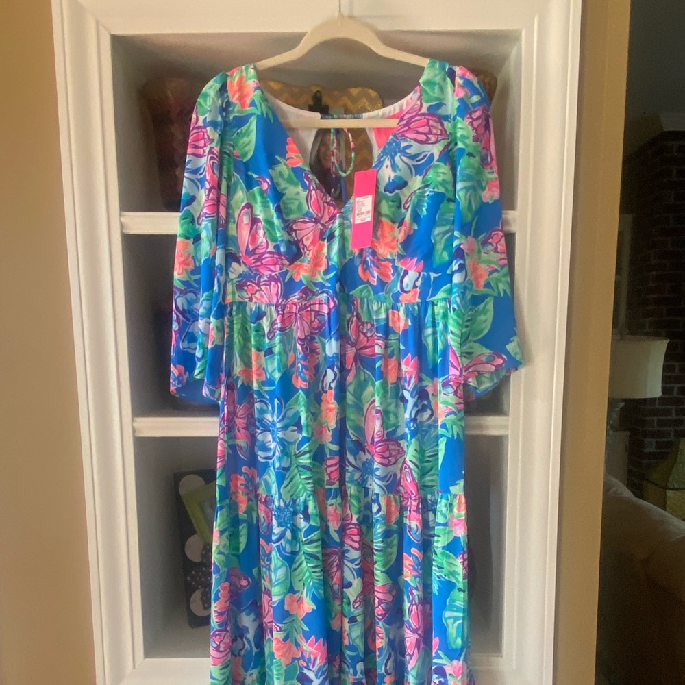 NEW WITH TAGS LILLY PULITZER MAXI DRESS